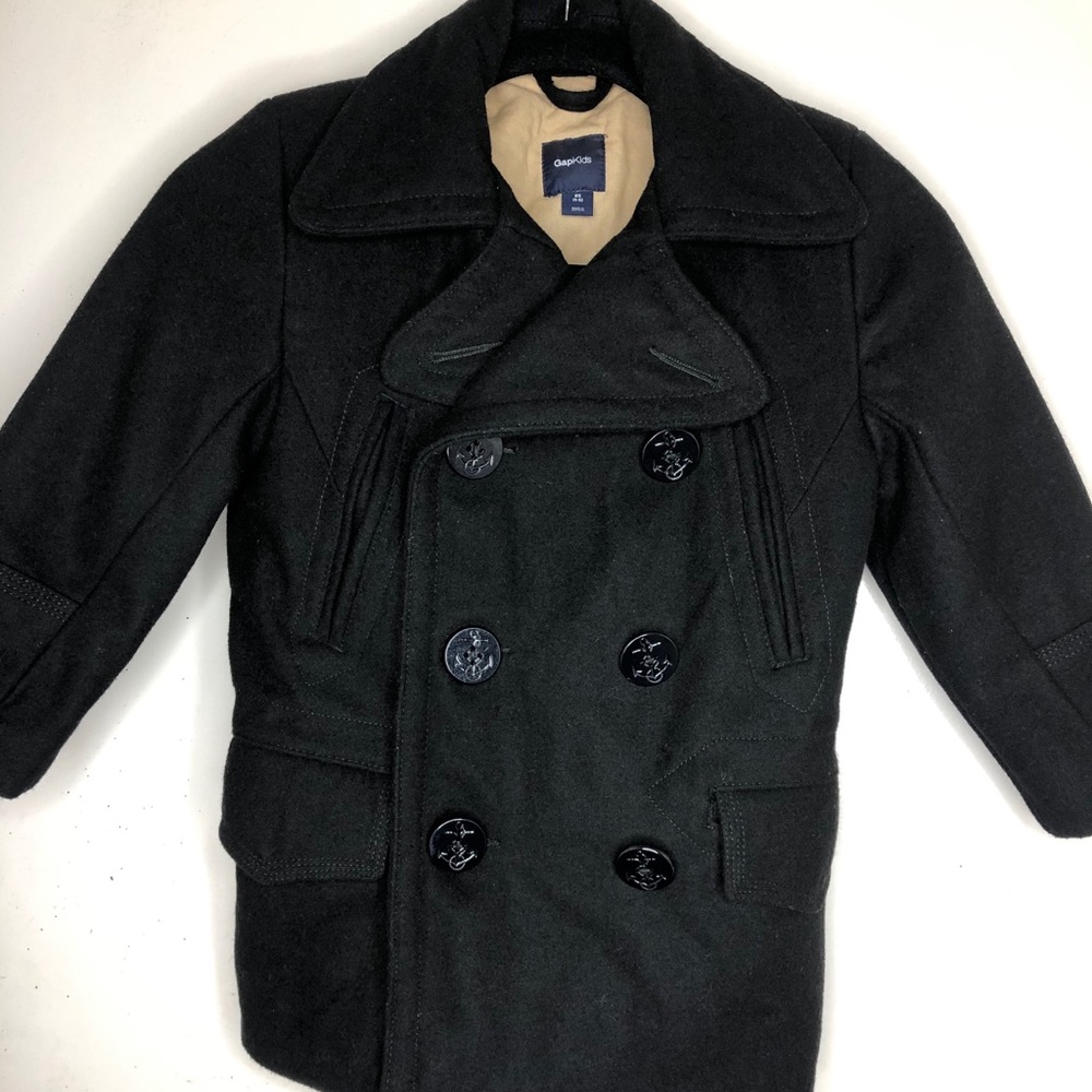Kids Wool Peacoat BLACK size XS